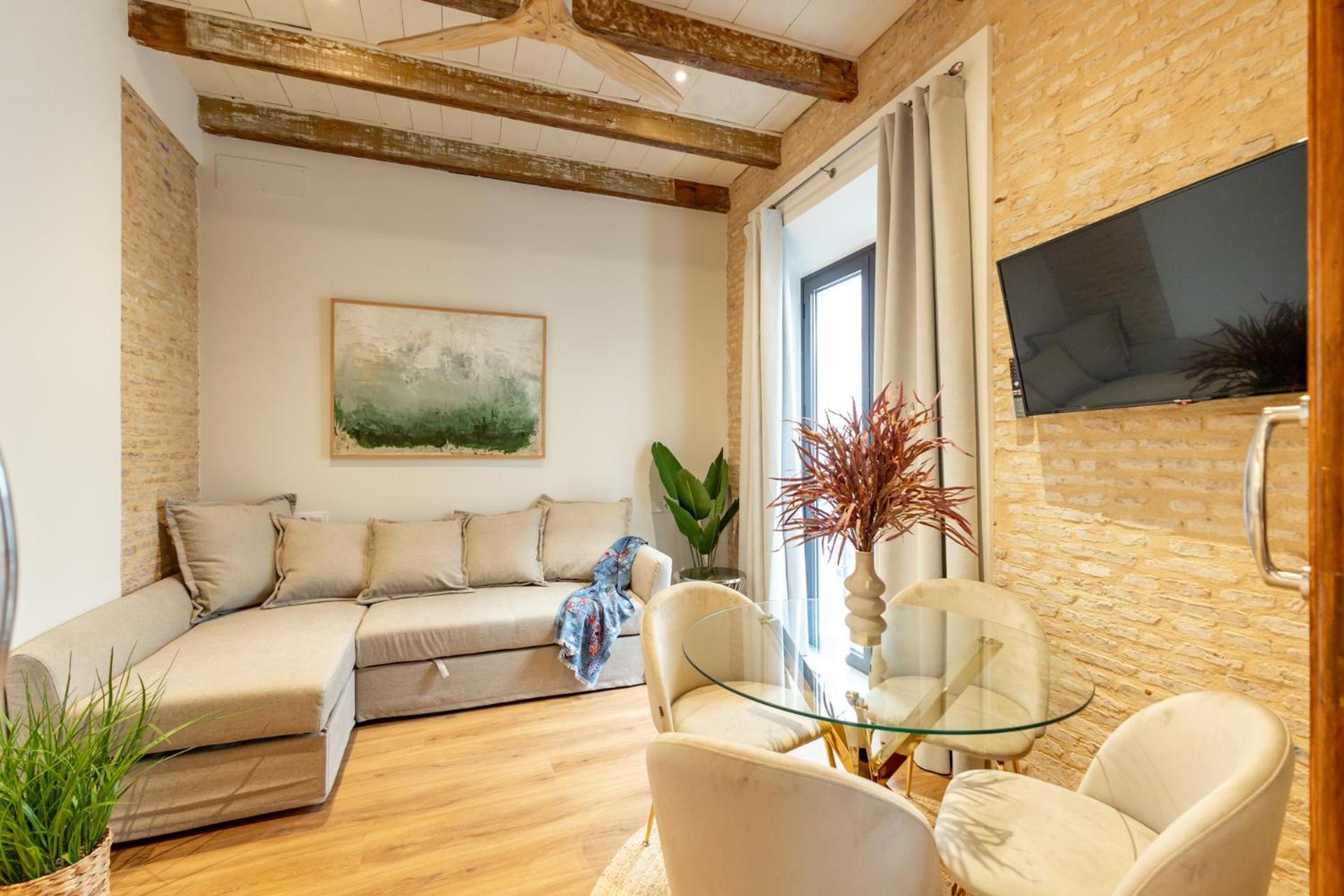 Encantador Apartamento A Un Paso De La Catedral Sevilla Kültér fotó