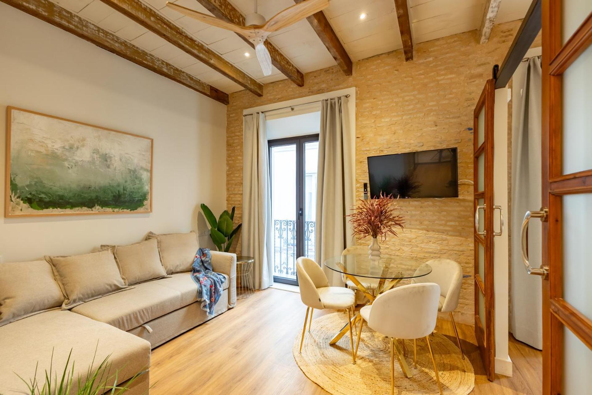 Encantador Apartamento A Un Paso De La Catedral Sevilla Kültér fotó